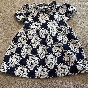 Janie and Jack 12-18 Months Navy and White Dress